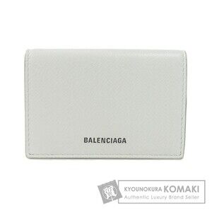 Balenciaga Ville Wallet Bi fold Leather